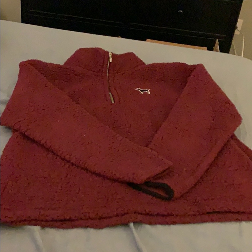 Victoria’s secret Sherpa quarter zip